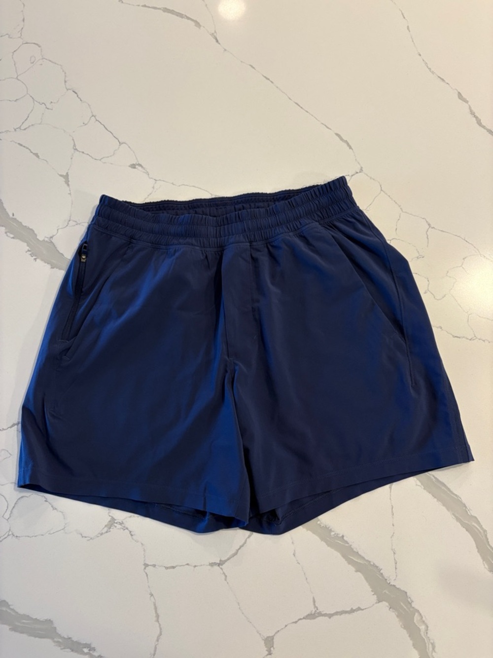 Lululemon Pace Breaker Linerless 5” Shorts ~ Small ~ True Navy - Picture 2 of 10